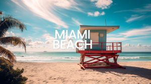Miami Beach na Florydzie -