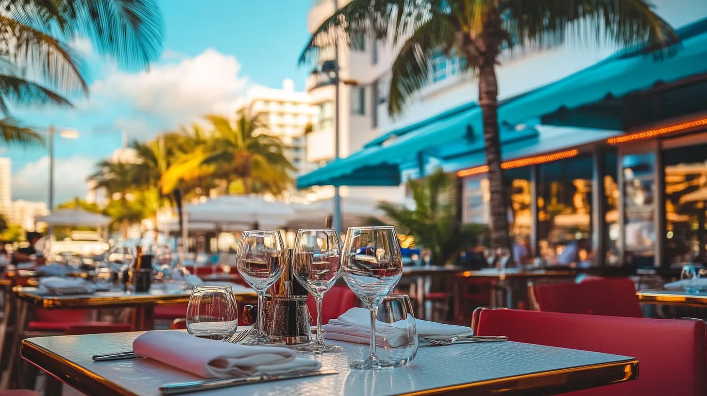 Restauracje w  Miami South Beach