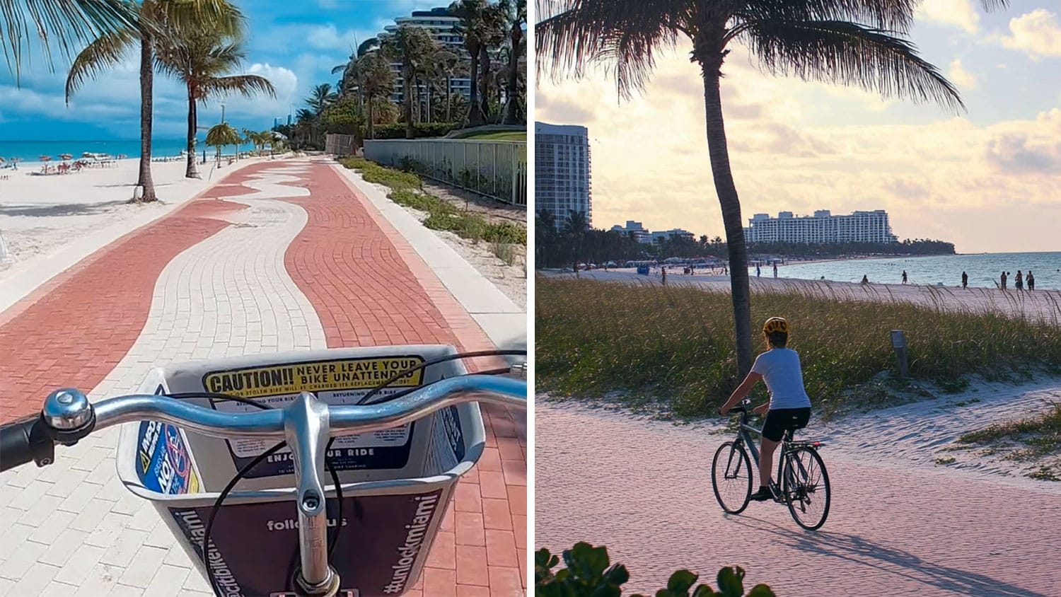 Rowerem po Miami Beach