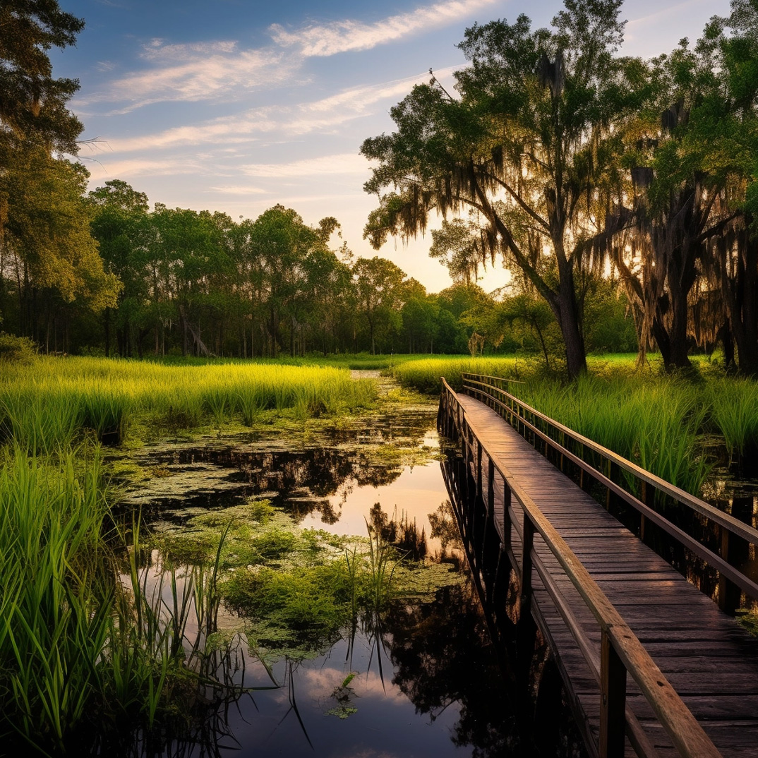 Everglades na Florydzie - bagna