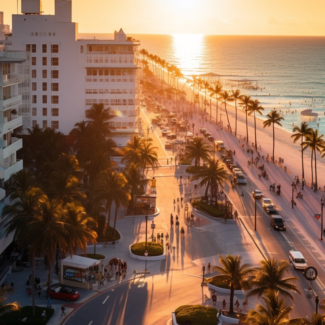 Plaża Miami South Beach