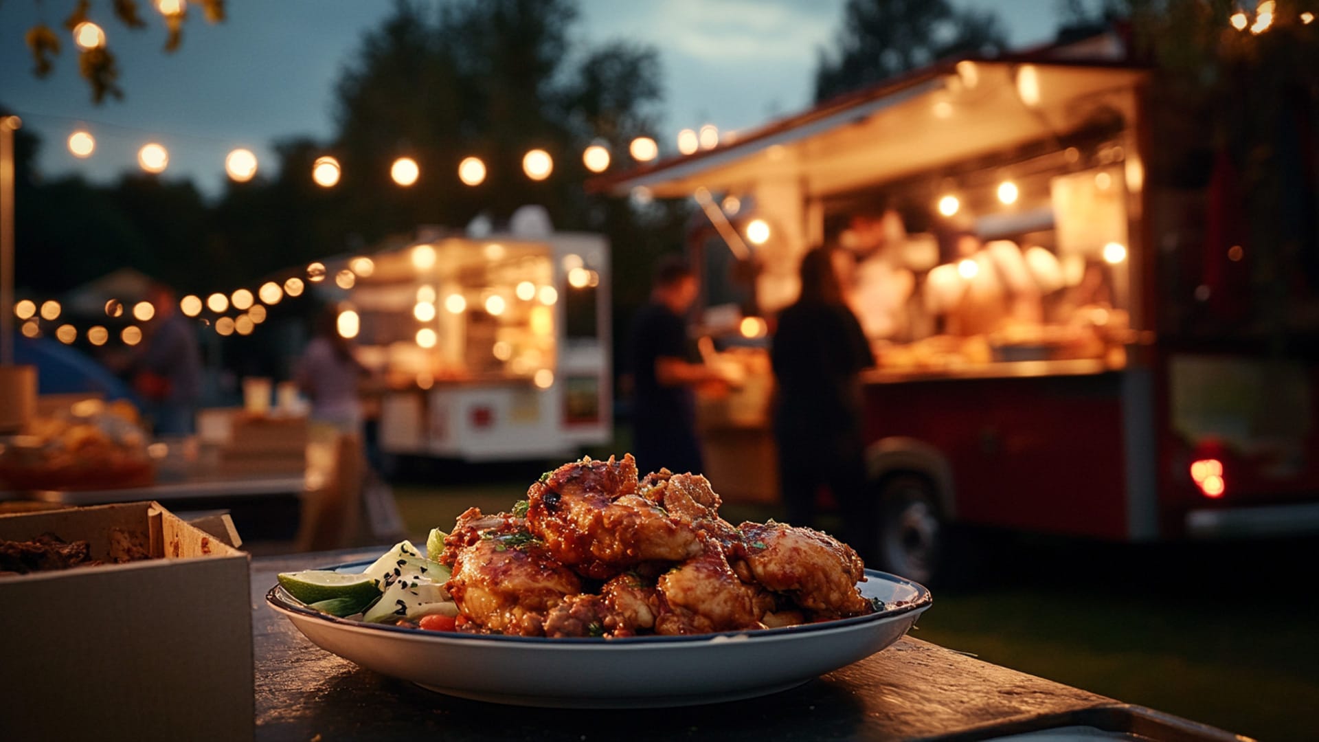 Jedzenie z Food trucka w Miami