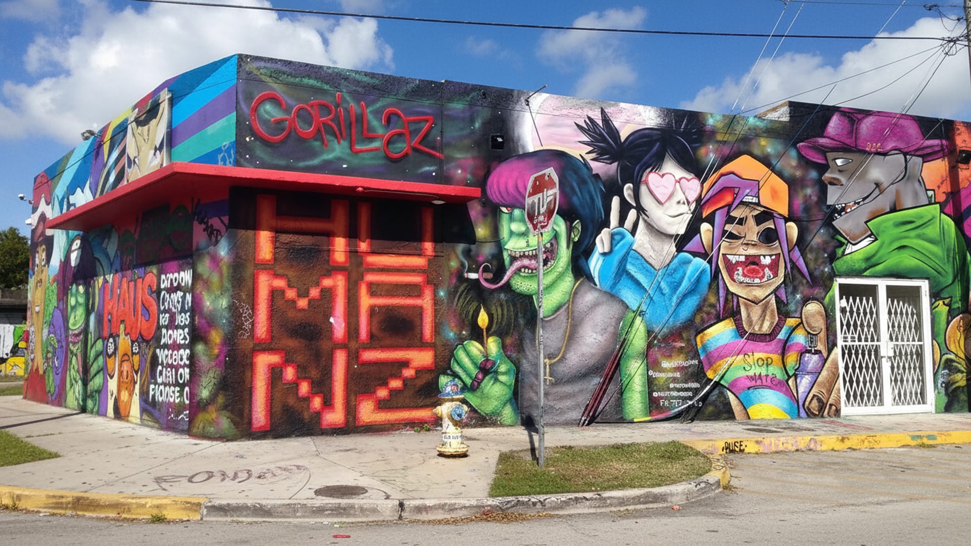 Wynwood Walls - graffiti w Miami