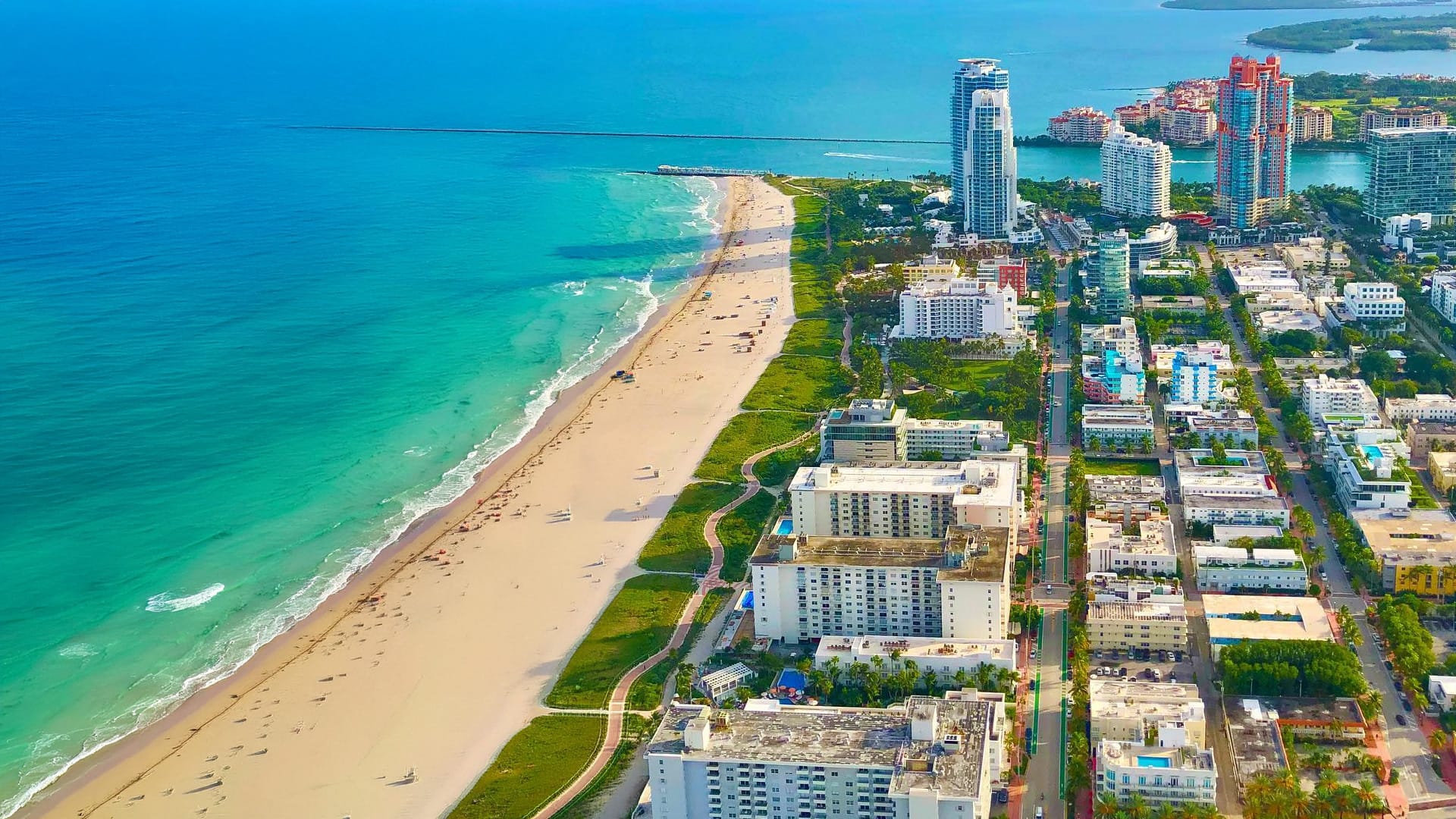 Przelot Helikopterem nad Miami South Beach