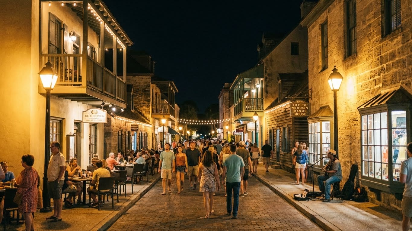 St George Street w St. Augustine